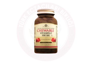 SOLGAR CHEWABLE VITAMIN C CIGNEME TABLET 500 mg 90 tablet