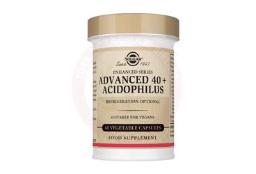 SOLGAR ADVANCED 40+/ACIDOPHILUS KAPSUL 60 kapsül