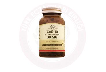 SOLGAR COENZYME Q-10 KAPSUL 30 mg 30 kapsül