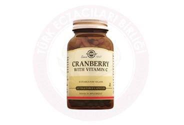 SOLGAR CRANBERRY WITH VITAMIN C KAPSUL 30 kapsül