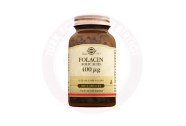 SOLGAR FOLIC ACID TABLET 400 mcg 100 tablet