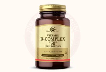 SOLGAR VITAMIN B-COMPLEX KAPSUL 50 kapsül