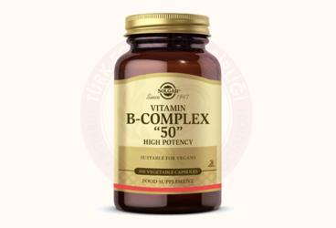 SOLGAR VITAMIN B-COMPLEX KAPSUL 100 kapsül