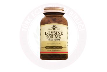 SOLGAR L-LYSINE KAPSUL 500 mg 50 kapsül