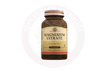 SOLGAR MAGNESIUM CITRATE TABLET 60 tablet