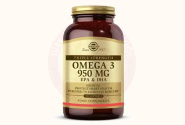 SOLGAR OMEGA-3 KAPSUL 950 mg 100 kapsül