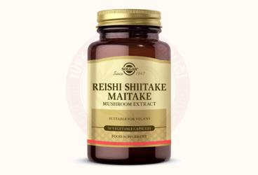 SOLGAR REISHI SHIITAKE MAITAKE MUSHROOM EXTRACT KAPSUL 50 kapsül