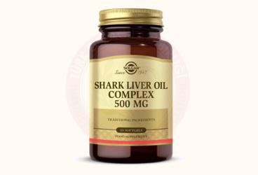 SOLGAR SHARK LIVER OIL COMPLEX KAPSUL 500 mg 60 kapsül