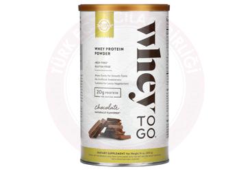 SOLGAR WHEY TO GO WHEY PROTEIN POWDER CHOCOLATE 454 g toz