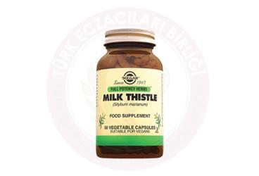 SOLGAR MILK THISTLE KAPSUL 50 kapsül