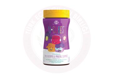 SOLGAR U-CUBES CHILDRENS MULTIVITAMIN & MINERAL GUMMIES TABLET 60 tablet