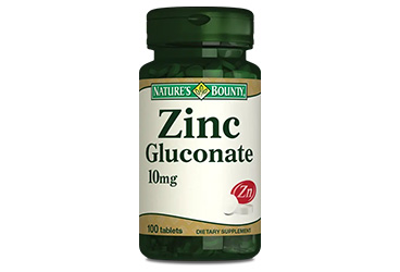 NATURES BOUNTY ZINC GLUCONATE TABLET 10 mg 100 tablet