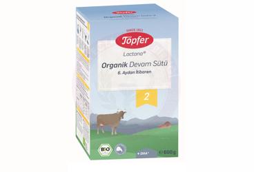 TOPFER ORGANIK DEVAM SUTU 2 600 gr toz