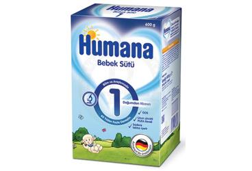 HUMANA 1 BEBEK SUTU 600 g toz