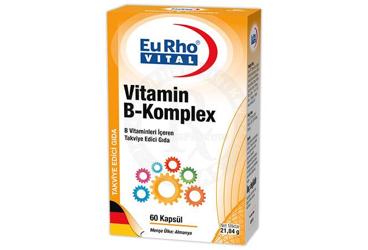 EURHO VITAL VITAMIN B-KOMPLEX KAPSUL 60 kapsül