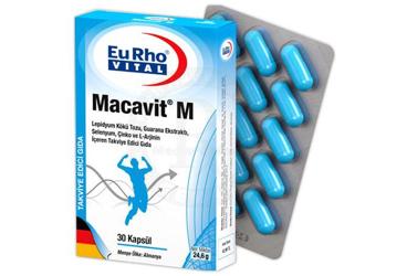 EURHO VITAL MACAVIT M KAPSELN KAPSUL 30 kapsül