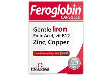 FEROGLOBIN TAKVIYE EDICI GIDA 30 kapsül