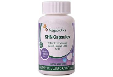MEGABIOTICS SHN CAPSULES TAKVIYE EDICI GIDA 60 kapsül