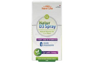 NATUR D3 SPREY 1000 IU 20 ml şişe