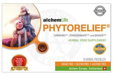 PHYTORELIEF TURMERIC, POMEGRANATE, GINGER TAKVIYE EDICI GIDA 6 pastil