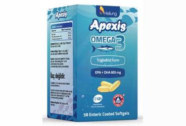 APEXIS OMEGA 3 ENTERIK KAPLI SOFTGEL 50 kapsül