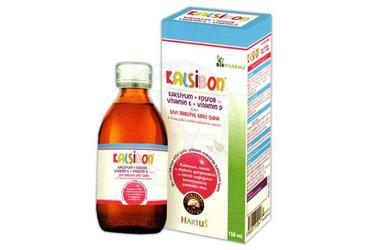 KALSIBON KALSIYUM FOSFOR VITAMIN E VITAMIN D ICEREN SIVI TAKVIYE EDICI GIDA 150 ml şişe