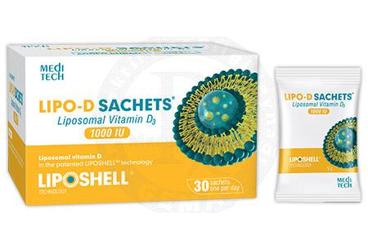 LIPO D SACHETS LIPOZOMAL D VITAMINI SASE 1000 IU 30 saşe