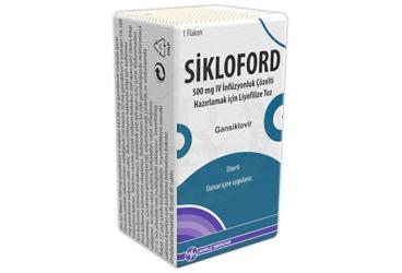 SİKLOFORD 500 MG I.V. İNFÜZYONLUK ÇÖZELTİ HAZIRLAMAK İÇİN LİYOFİLİZE TOZ, 1 ADET