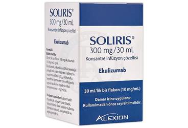 SOLIRIS 300 MG/30 ML KONSANTRE İNFÜZYON ÇÖZELTİSİ