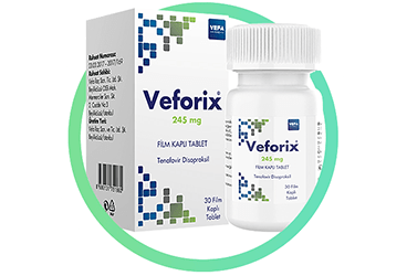 VEFORIX 245 MG FILM KAPLI TABLET, 30 ADET