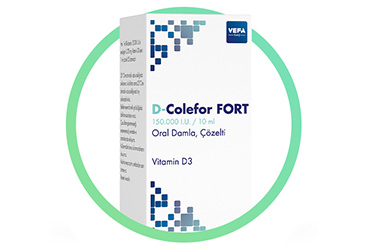 D-COLEFOR FORT 150.000 I.U./10 ML ORAL DAMLA, ÇÖZELTİ, 100 ML
