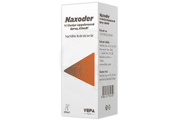 NAXODER %1 DERİYE UYGULANACAK SPREY, ÇÖZELTİ, 20 ML