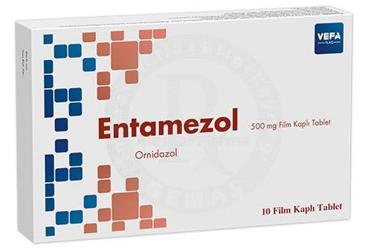 Entamezol 500 mg Film Kaplı Tablet, 10 adet
