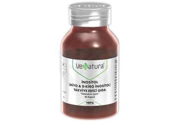 VENATURA INOSITOL (MIYO & D-KIRO INOSITOL) ICEREN TAKVIYE EDICI GIDA 60 kapsül