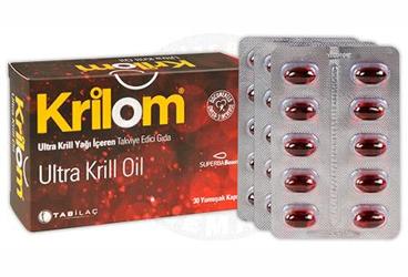 KRILOM ULTRA KRILL OIL YUMUSAK KAPSUL 30 kapsül