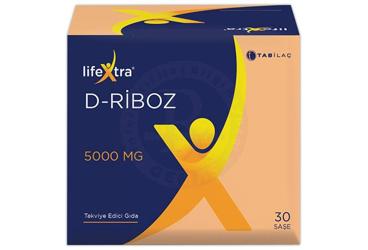 LIFEXTRA D-RIBOZ ICEREN TAKVIYE EDICI GIDA 30 saşe