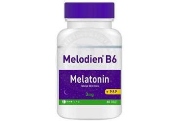 MELODIEN B6 MELATONIN ICEREN TAKVIYE EDICI GIDA 3 mg 60 tablet