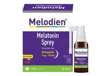 MELODIEN MELATONIN SPREY TAKVIYE EDICI GIDA 30 ml şişe
