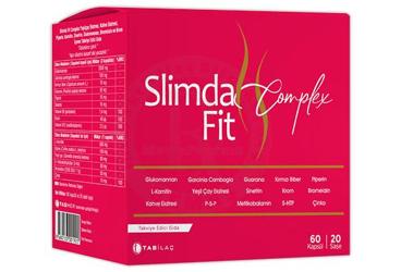 SLIMDA FIT COMPLEX TAKVIYE EDICI GIDA 60 kapsül+20 saşe
