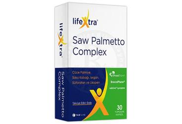 LIFEXTRA SAW PALMETTO COMPLEX TAKVIYE EDICI GIDA YUMUSAK KAPSUL 30 kapsül
