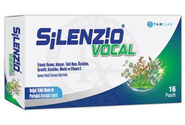 SILENZIO VOCAL TAKVIYE EDICI GIDA PASTIL 16 pastil