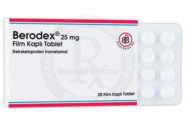 BERODEX 25 MG FİLM KAPLI TABLET, 20 ADET
