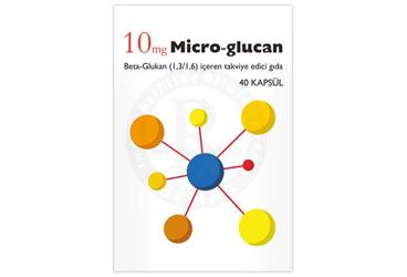 MICRO GLUCAN BETA-GLUKAN (1,3/1,6) ICEREN TAKVIYE EDICI GIDA 10 mg 40 kapsül