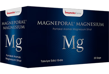 IMUNEKS FARMA MAGNEPORAL MAGNEZYUM TAKVIYE EDICI GIDA 20 saşe