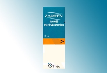 ZADITEN % 0,025 STERIL GOZ DAMLASI, 5 ML