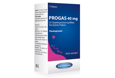 PROGAS 40 MG I.V. ENJEKSIYONLUK LIYOFILIZE TOZ IÇEREN FLAKON ,1 ADET