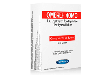 OMEREF 40 MG I.V ENJEKSIYON IÇIN LIYOFILIZE TOZ IÇEREN FLAKON, 1 ADET