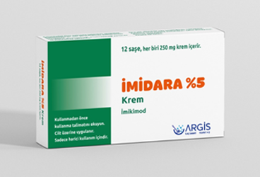 İMİDARA %5 KREM, 12 SAŞE