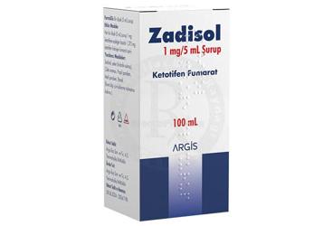 Zadisol 1 mg/5 mL Şurup, 100 ML