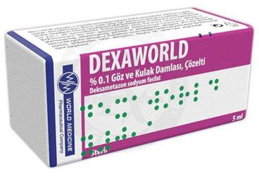 Dexaworld % 0.1 Göz ve Kulak Damlası, Çözelti, 5 ML